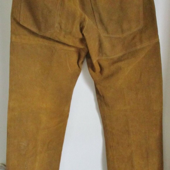 Women's Robert's Western Wear Suede Pants 26" W x 31" L - Picture 8 of 11